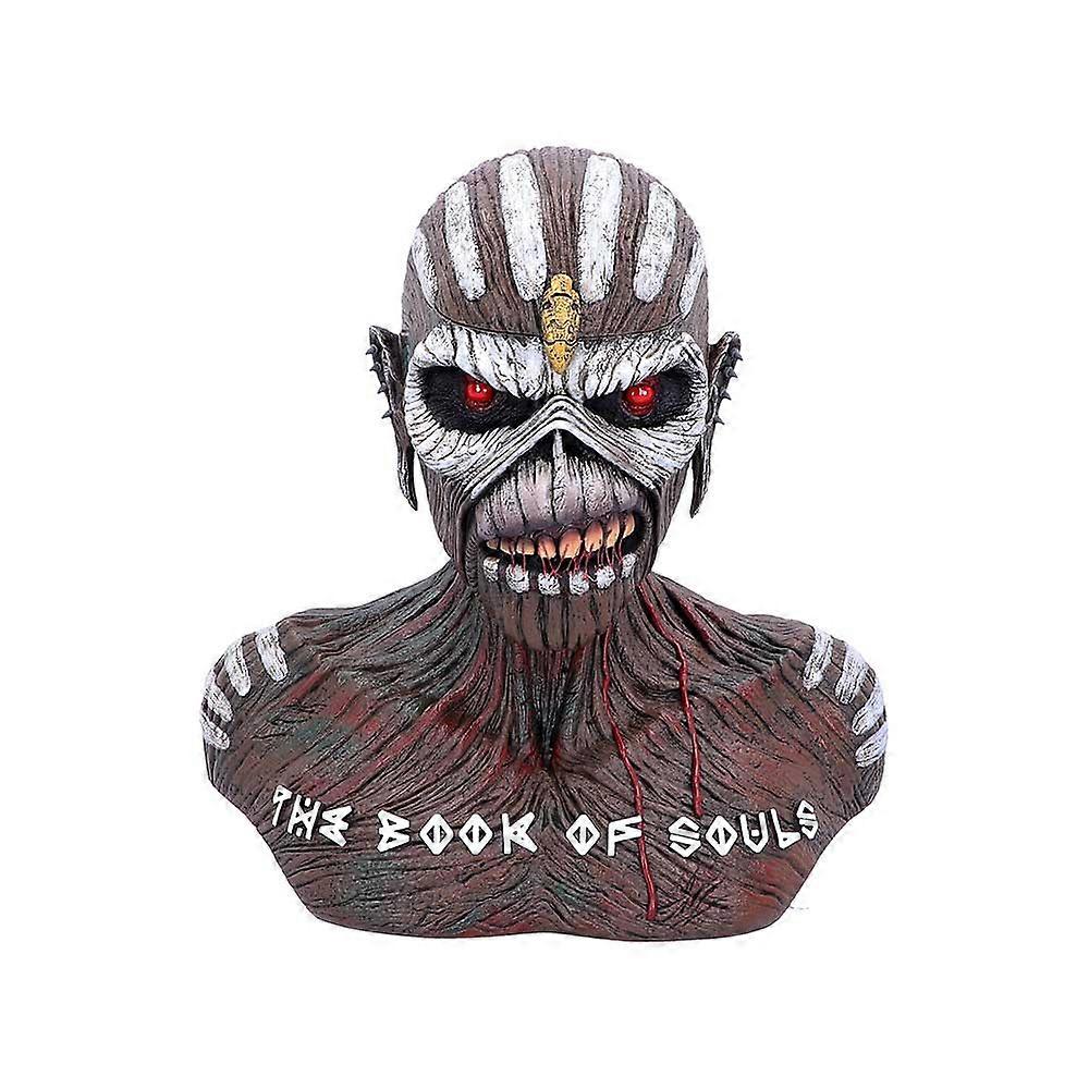 Officially Licensed Iron Maiden Book Of Souls Eddie Bust Box