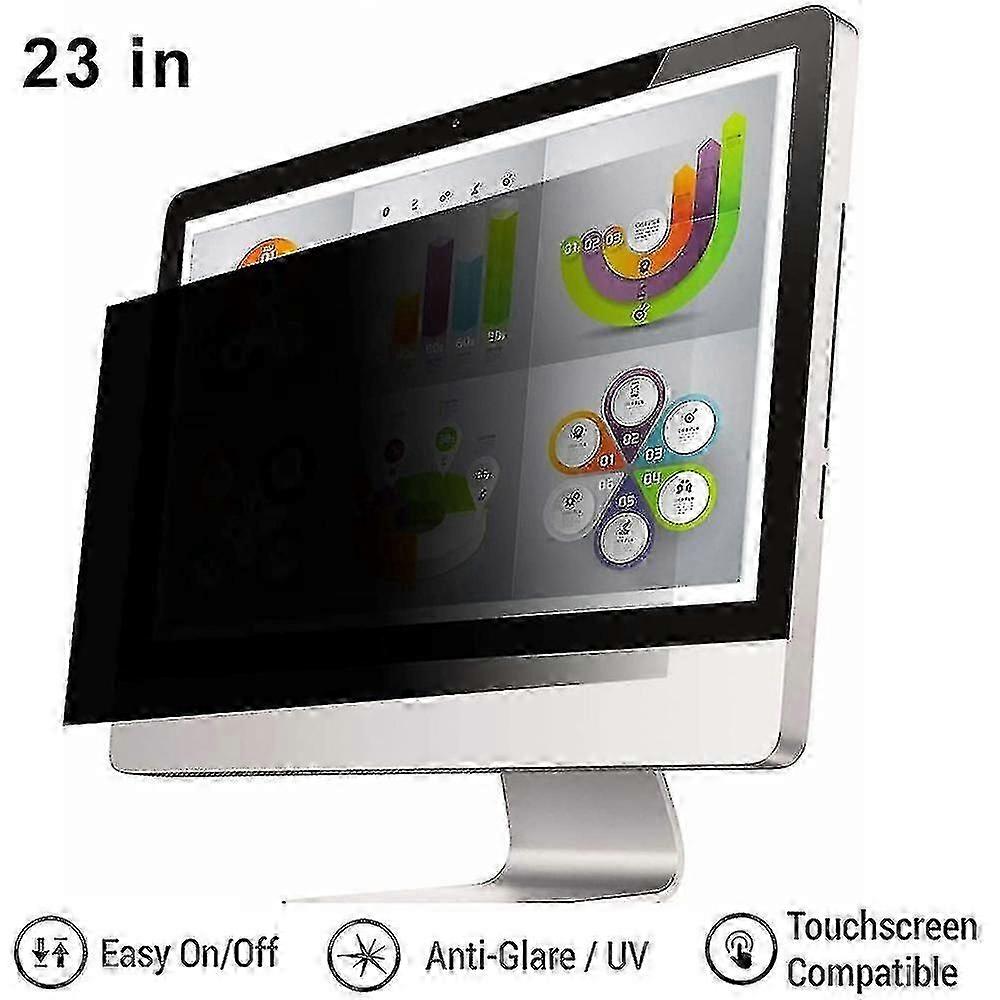 Computer Privacy Screen Filter 22/23 /24 Inches(three Different Sizes) Anti-glare, Anti-scratch, Blocks 96% Uv 16:9 Aspect Ratio