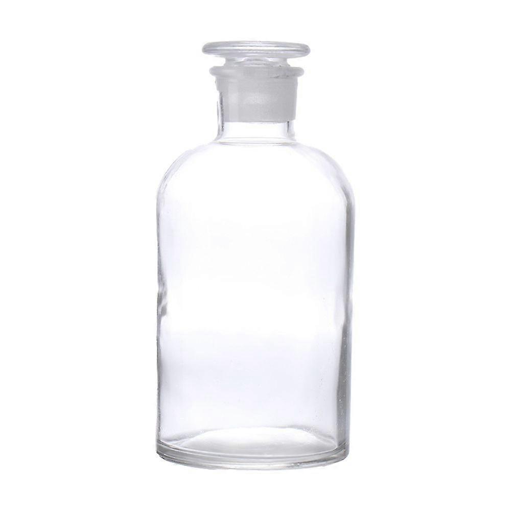 1pc Glass Reagent Bottle with Scale Small Mouth Reagent Bottle for Laboratory