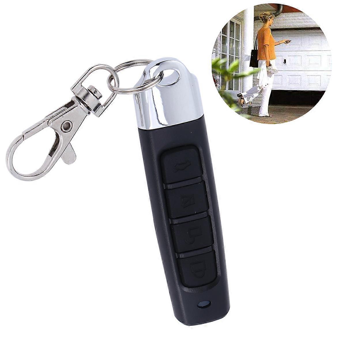 Garage Door Remote Duplicator 433MHz Frequency Home Use 6.6x1.5x1.2cm Black Plastic 1Set