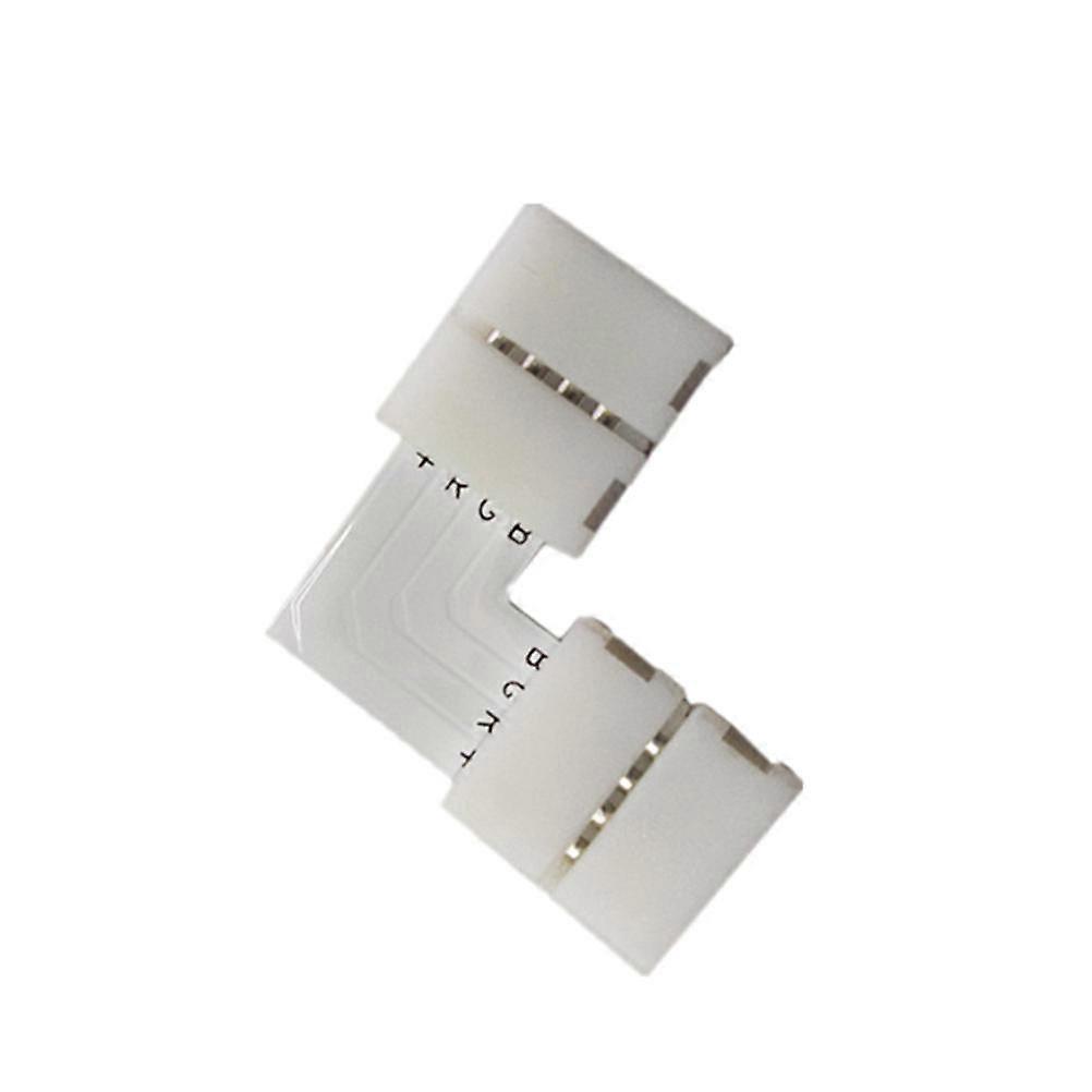 Lighting Connectors Solderless Buckle Terminal L Shape Straight Diy Users 20Pcs