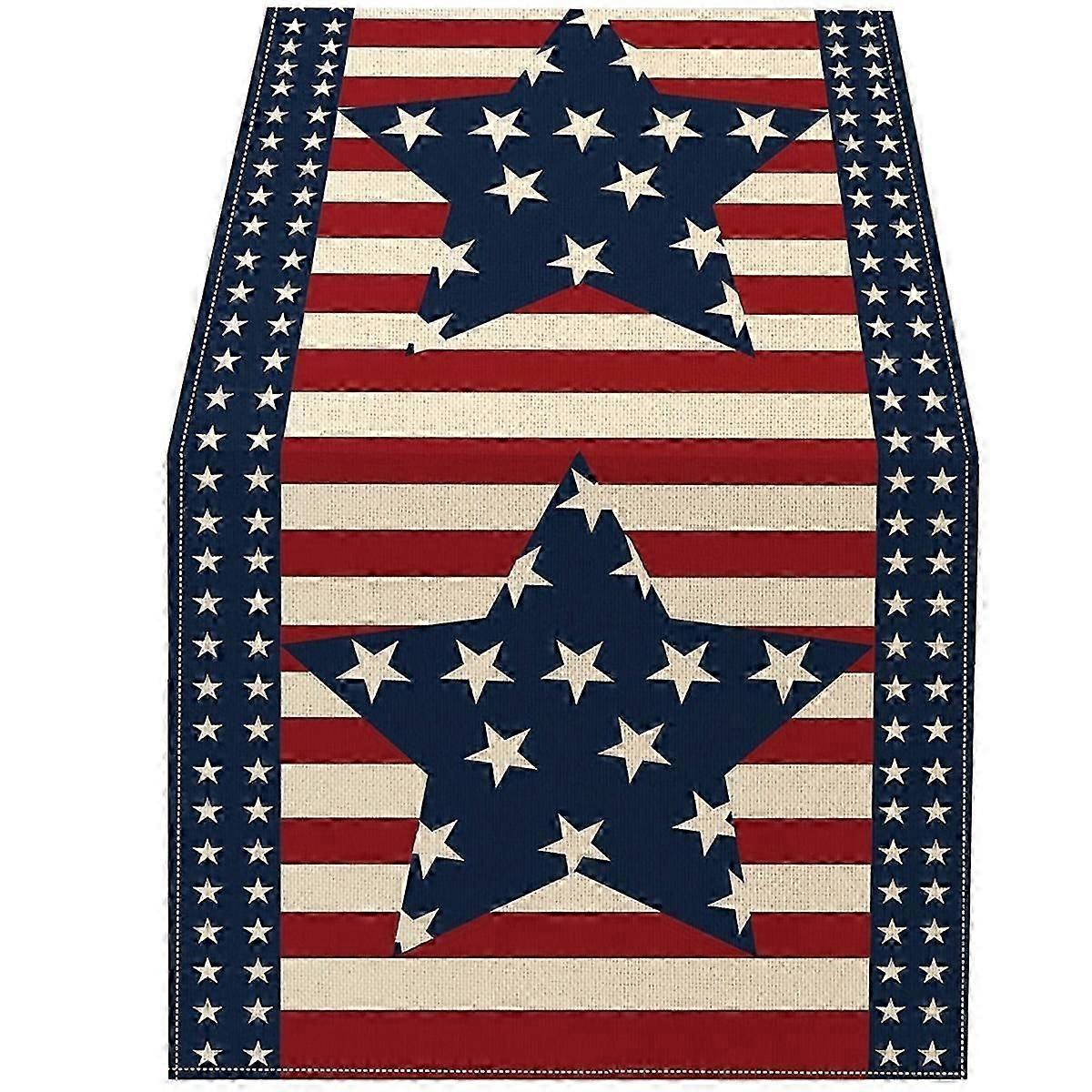 独立記念日 7月4日 テーブルクロス 星飾り タイプA