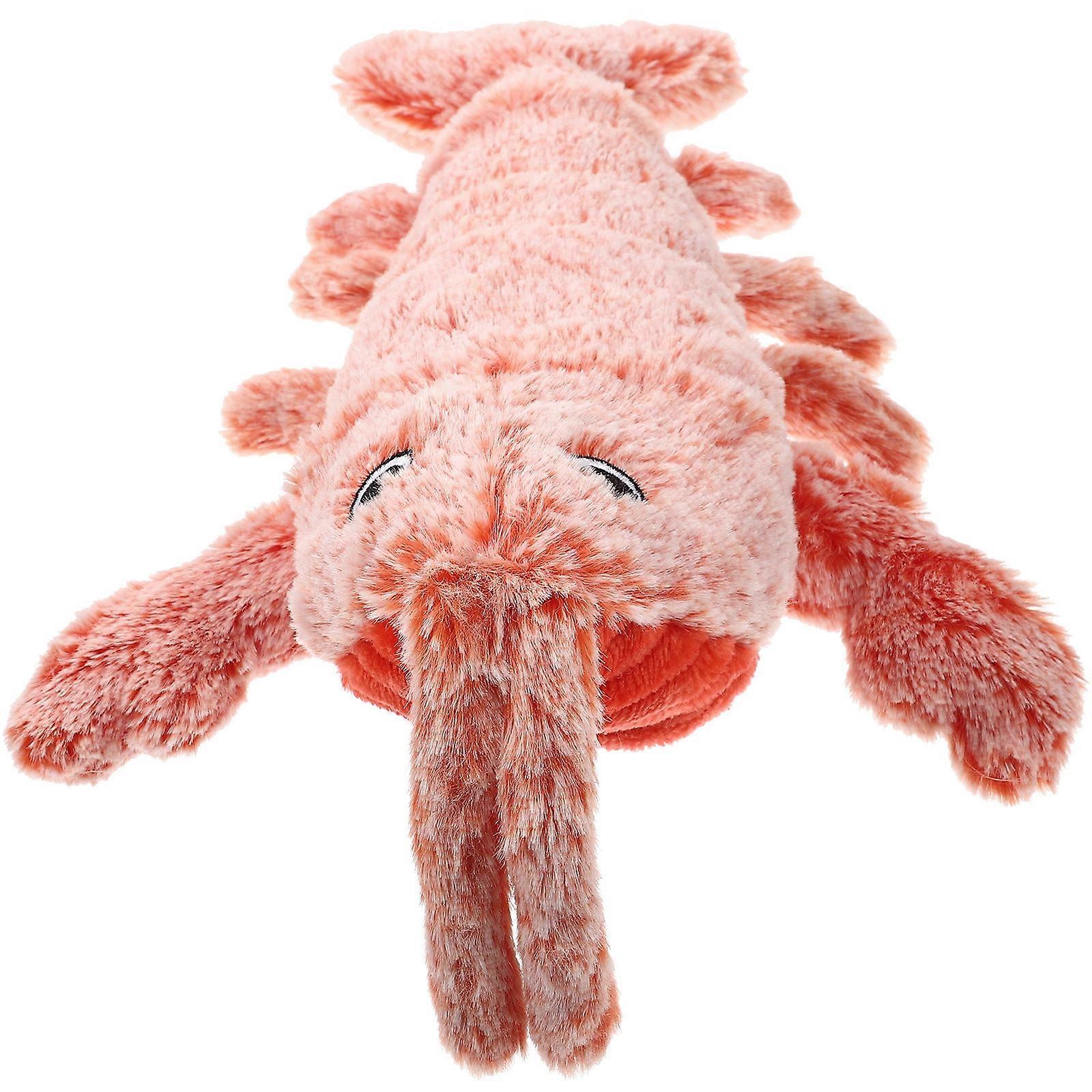 Toys For Cat Interactive Catnip Toy Lobster Shape Encourage Natural Instincts Soft and Chew Resistant Fabric 1 Set