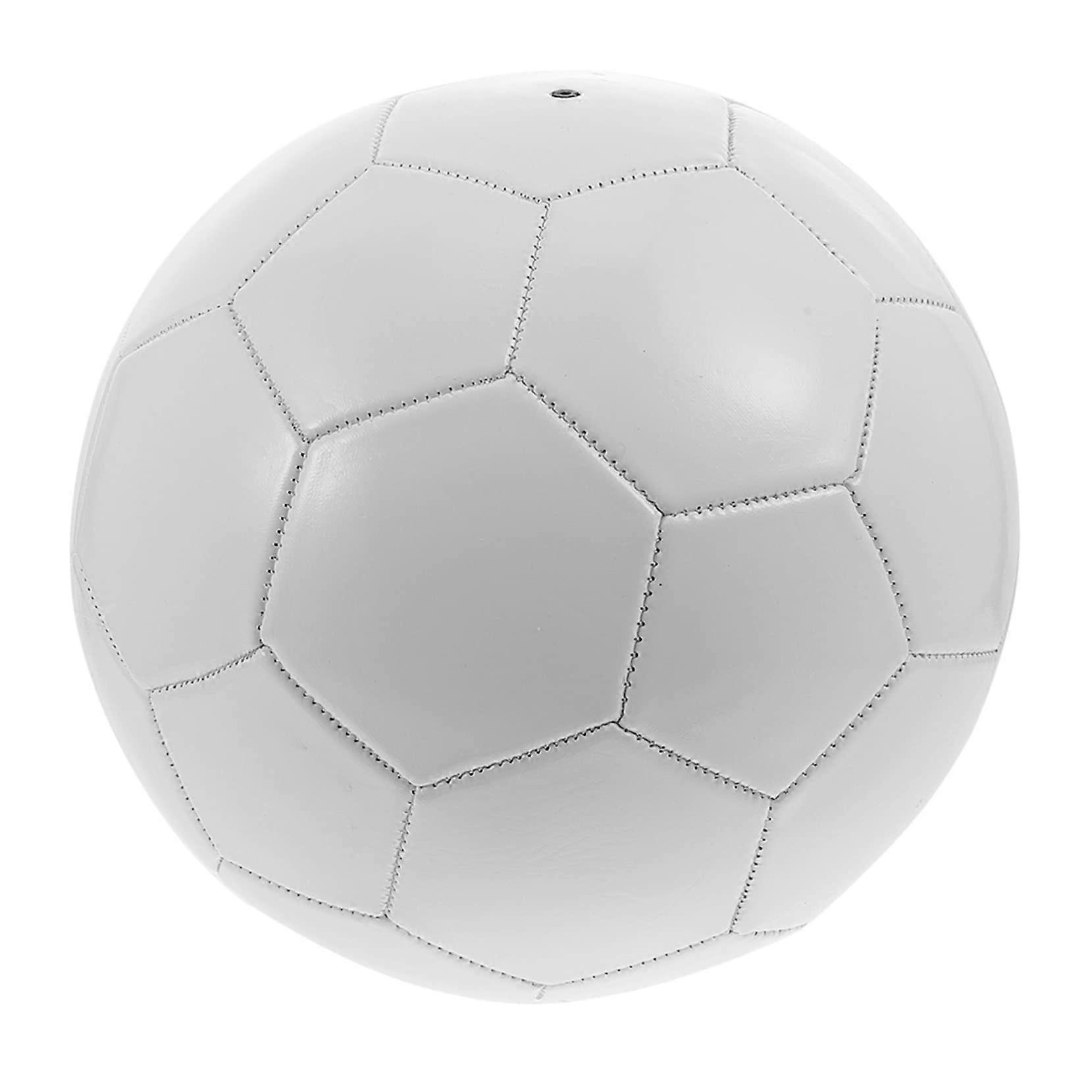 DIY Soccer Ball Kit - Personalize Your Ball, Educational Football Craft For Training And Home Decor, Size 5, White