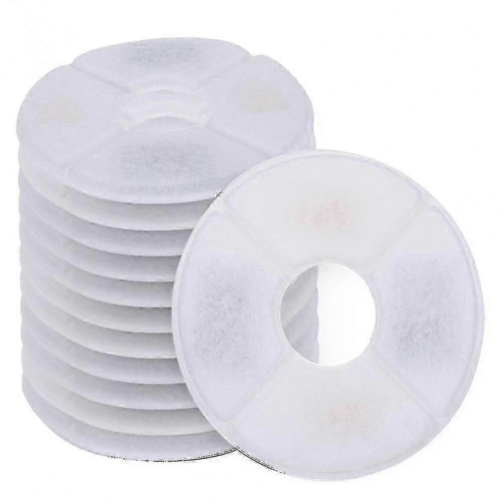 12 adet Pet Cat Su Çeşmesi Filtreleri Çeşmeler Değiştirme Filtresi