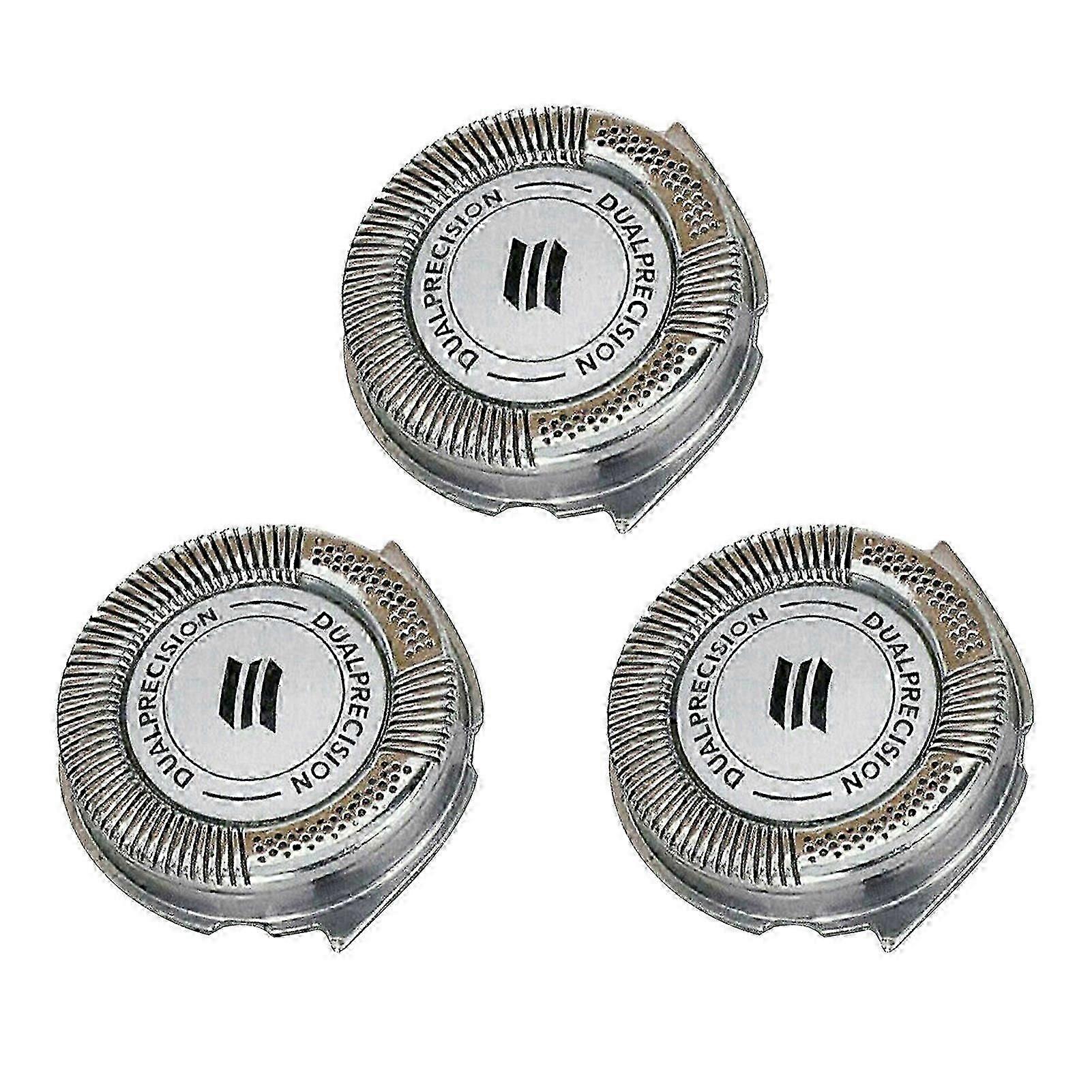 3PCS Replacement Shavers-Blade Replacement for Philips No-relco R-azor HQ8 Dual-Precisions