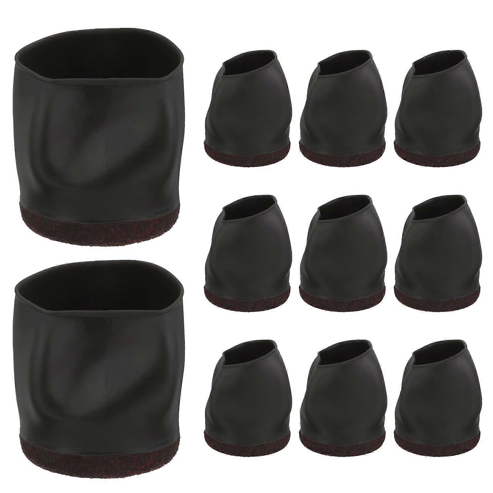 10 Pcs Non Skid Wheel Stoppers for Chairs and Beds – Durable Caster Cups to Protect Hardwood Floors, Reduce Noise and Improve Stability