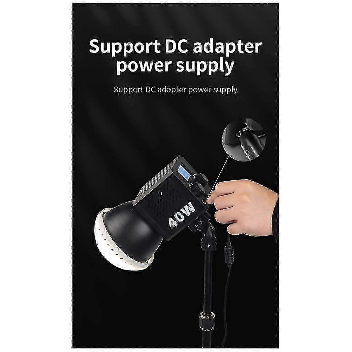 M60 Handle Photo Studio Light COB Bi-Color CCT 2500-6500K Equal 95 TLCI Equal 97 EU PLUG