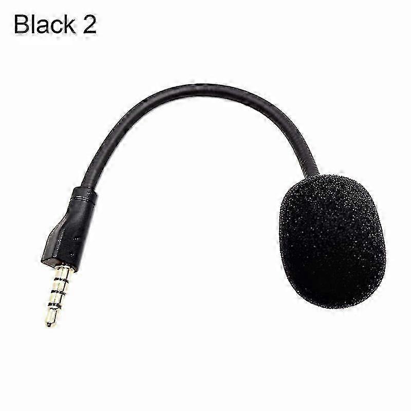 Plug Play Flexible 3.5mm Omnidirectional Gaming Headset Microphone Suitable for Certain Brand