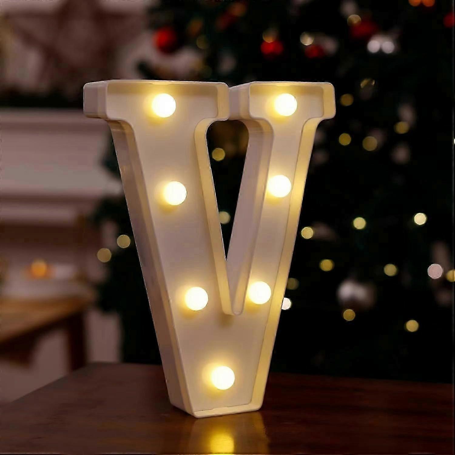 バレンタインデーのライト、ライト付きラブマーキーサイン、電池式、壁の装飾のための手紙をライトアップ