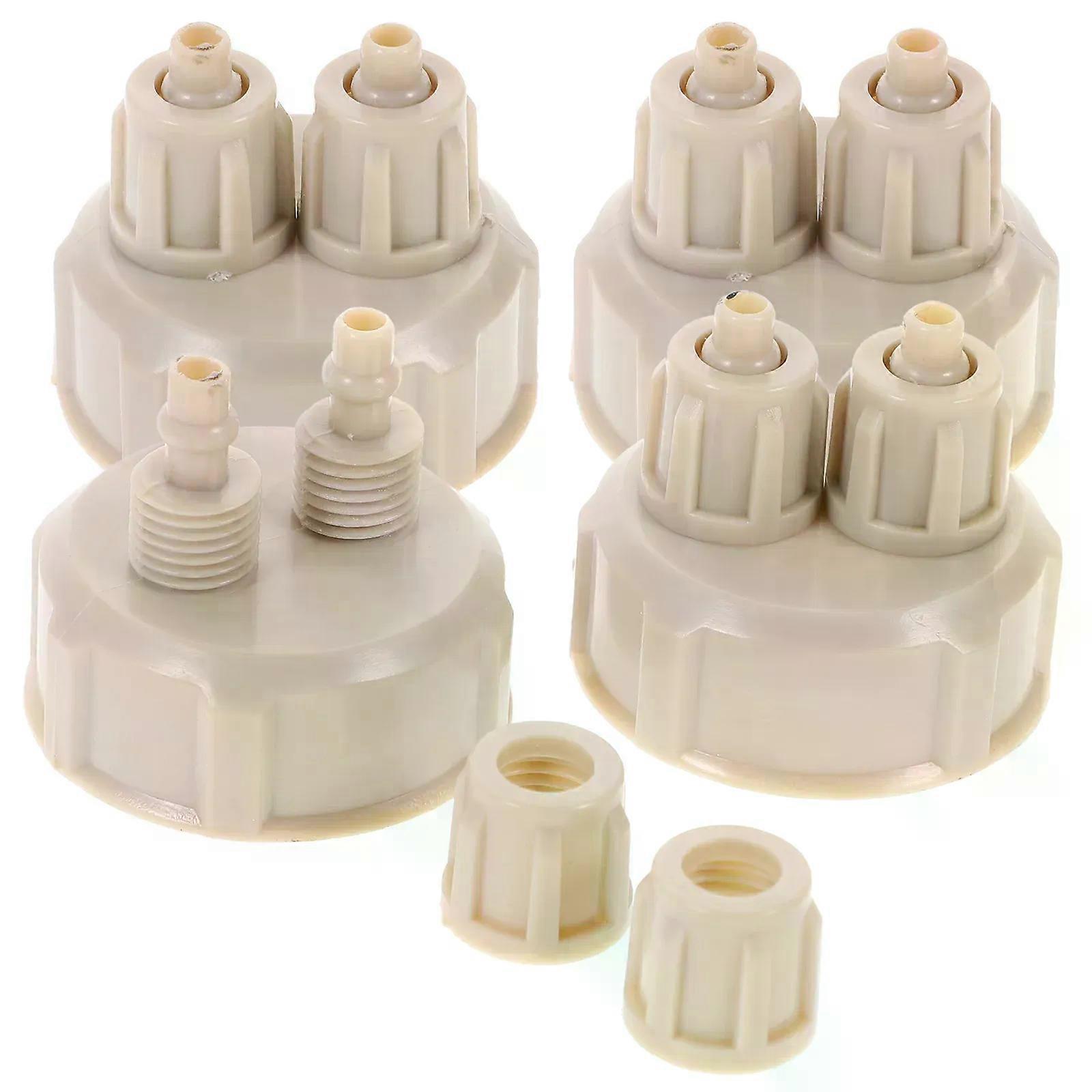 4 Pcs Air Diffuser Cap Aquarium Pump Fish Accessories Bottle Caps Live Plants