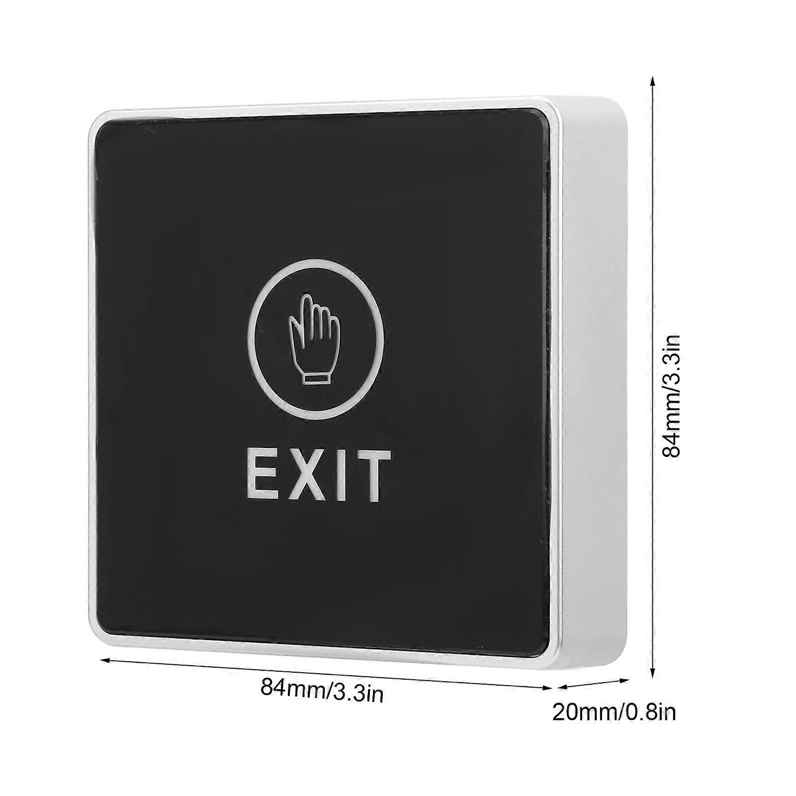 DC12V Infrared Door Exit Induction Contact Release Switch with LED for Office Home