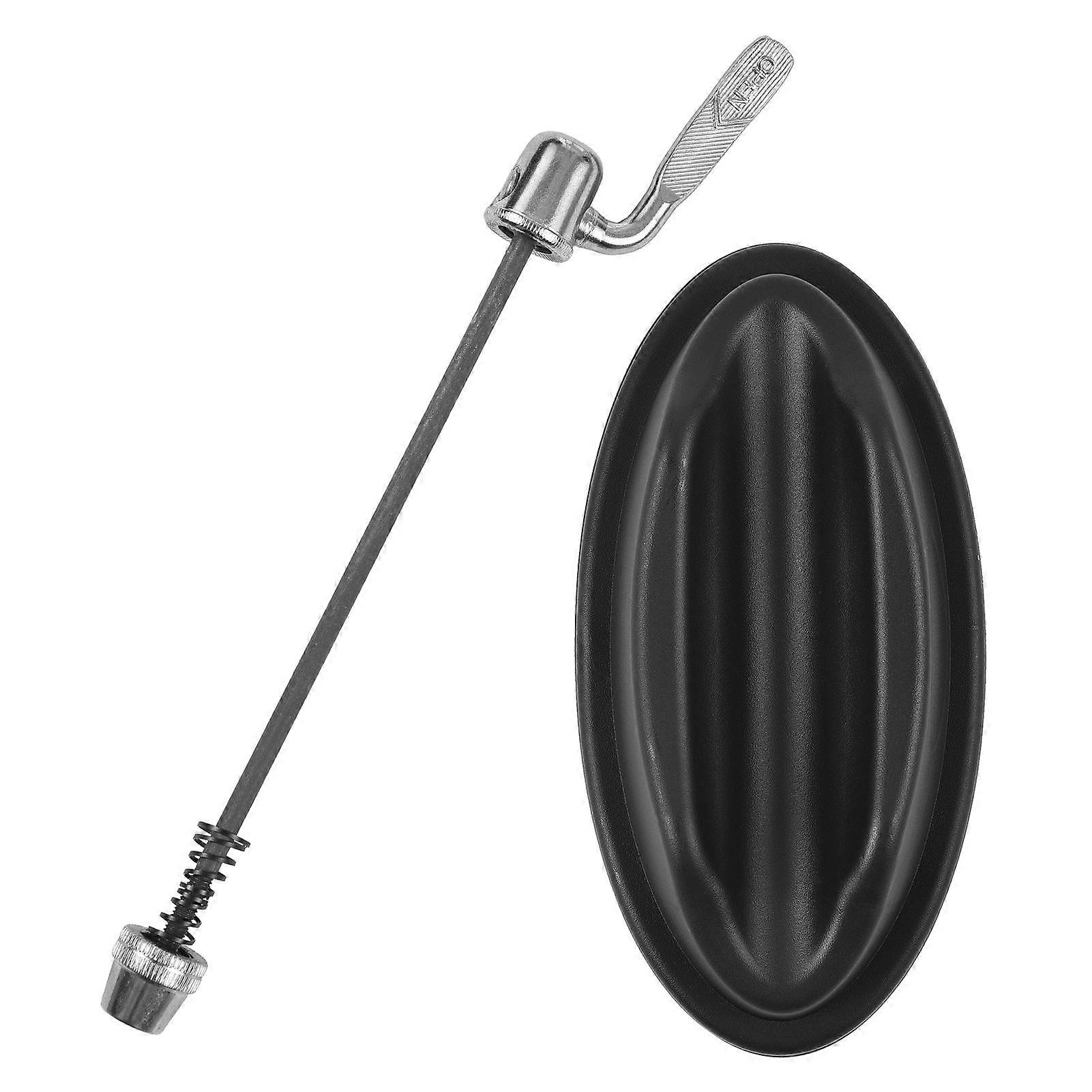 Bicycle Front Wheel Riser Block and Quick Release Skewer for Indoor Bike TrainingYMQX)