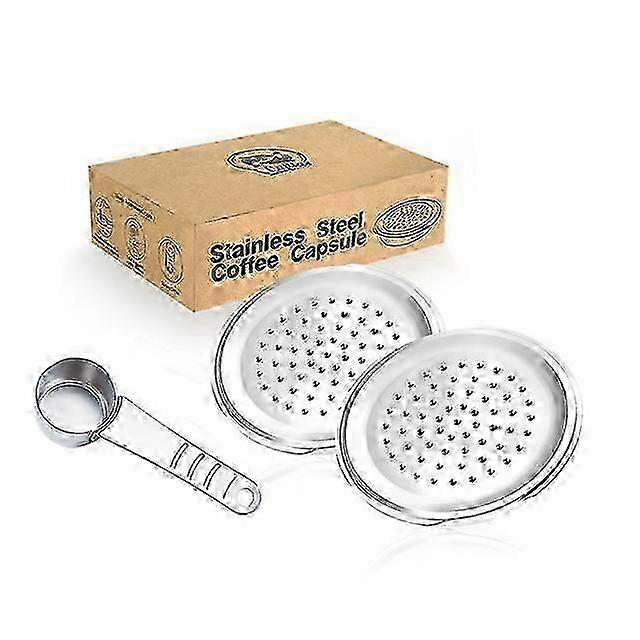 Capsule de café réutilisable pour machine à café de marque appropriée Dosettes rechargeables écologiques Espresso Crema Maker