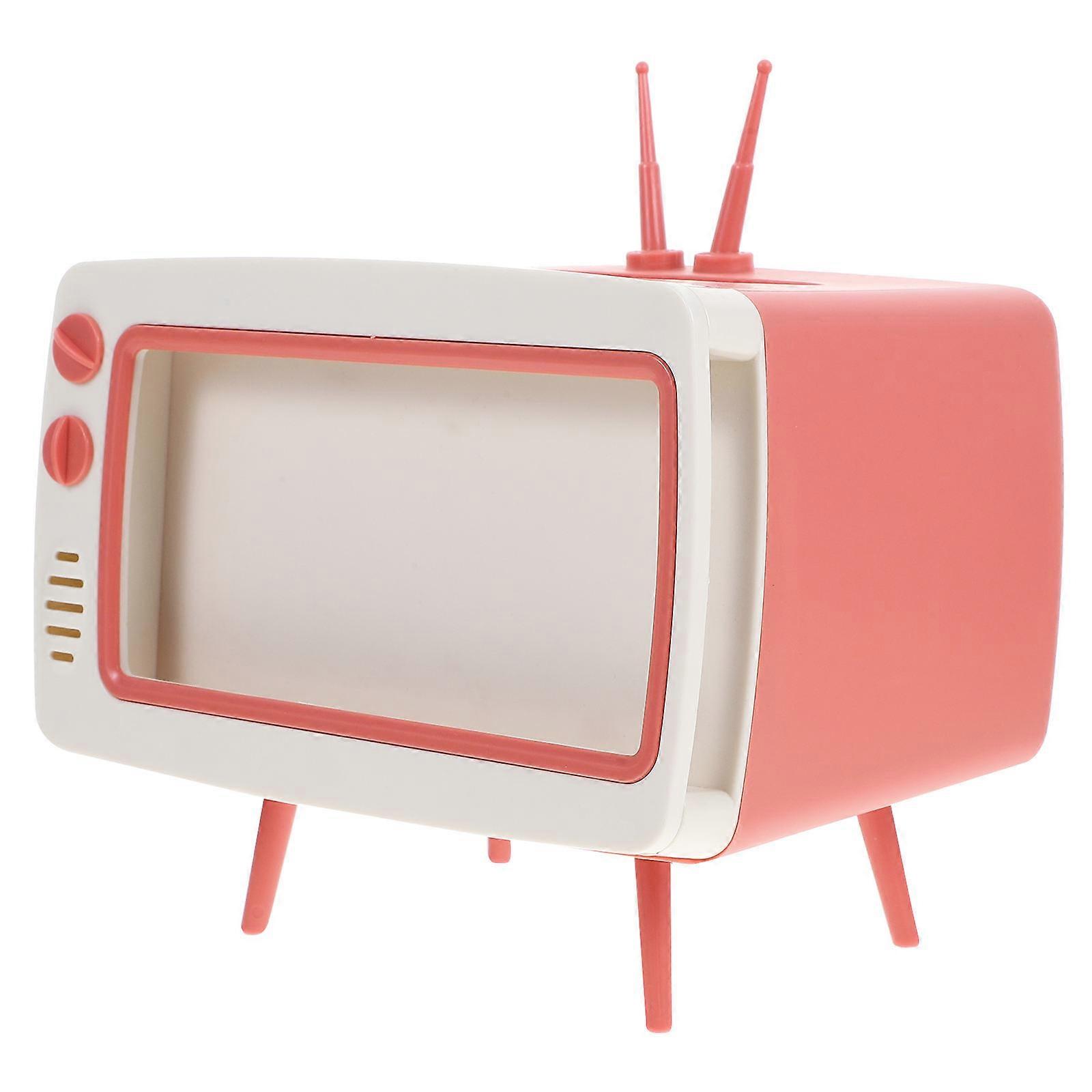 Interesting Tissue Box Facial Tissue Dispenser Storage Function Office Suitable 19x15x13.5cm 1Pack