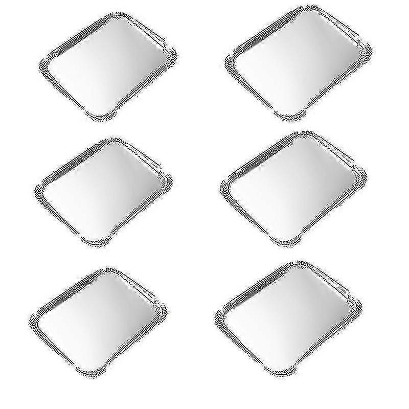 16.7x13.9x4.5cm Silver Disposable BBQ Drip Pan 20pcs Pack
