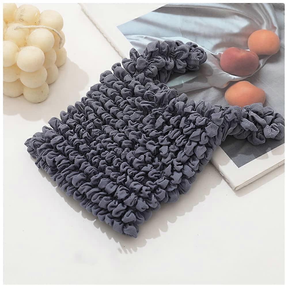 Flexible Stretch Bag Elastic Bag With Retractable Foldable Multipurpose Pleated Mini Bag Large Capacity Dark Gray