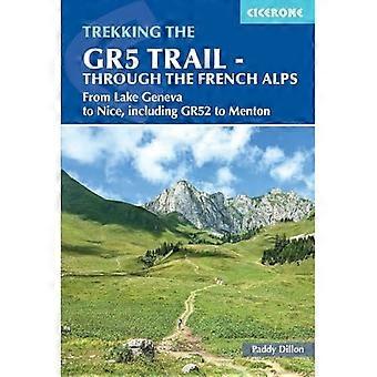 Gr5 Trail-door de Franse Alpen : van het Meer van Genève naar Nice, inclusief Gr52 naar Menton