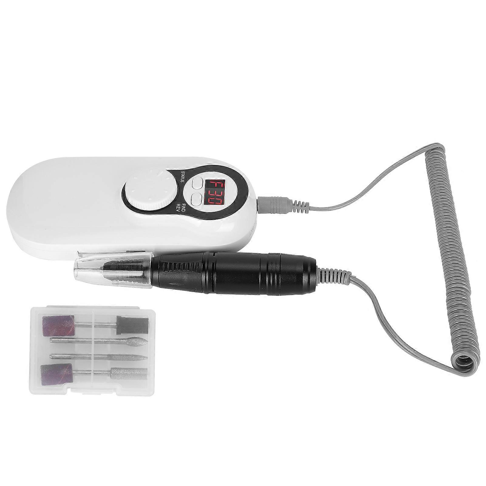 Machine à polir les ongles Perceuse à ongles électrique portable Machine de manucure rechargeable