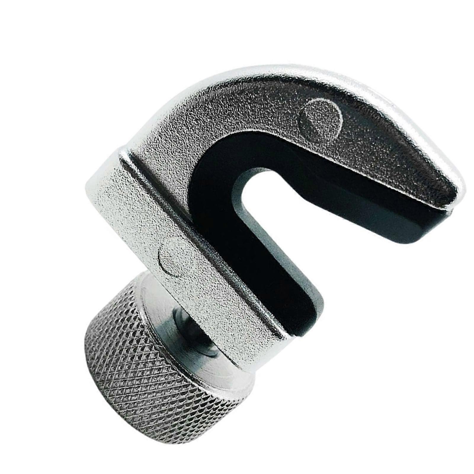 Professional Badminton Racket Fixed Clamp Clip Replacement U Clamp Badminton Equipment Clamp Easy to Installation  silver