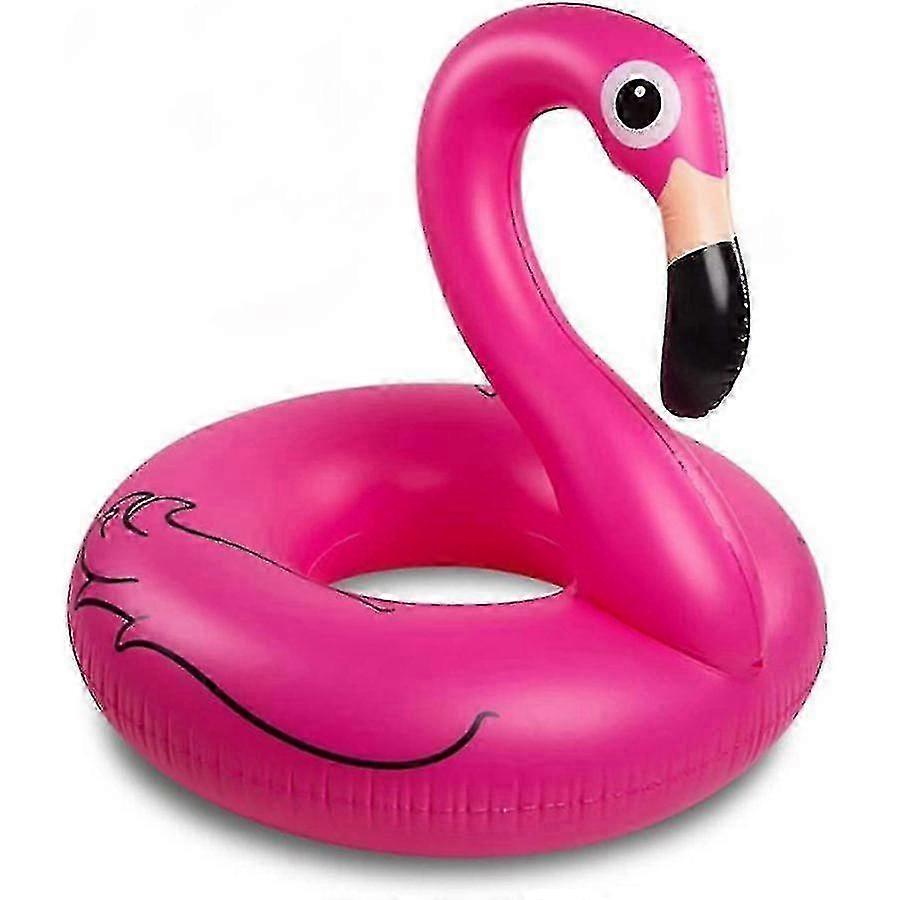 Fashionable Flamingo Inflatable Swim Ring for Water Enthusiasts