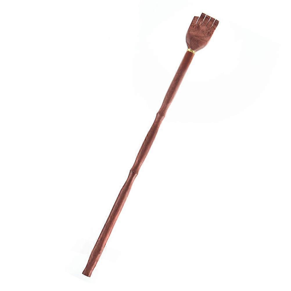 Brown Back Scratcher with for Use Ideal for Scratching Portable and Collapsible 1pc