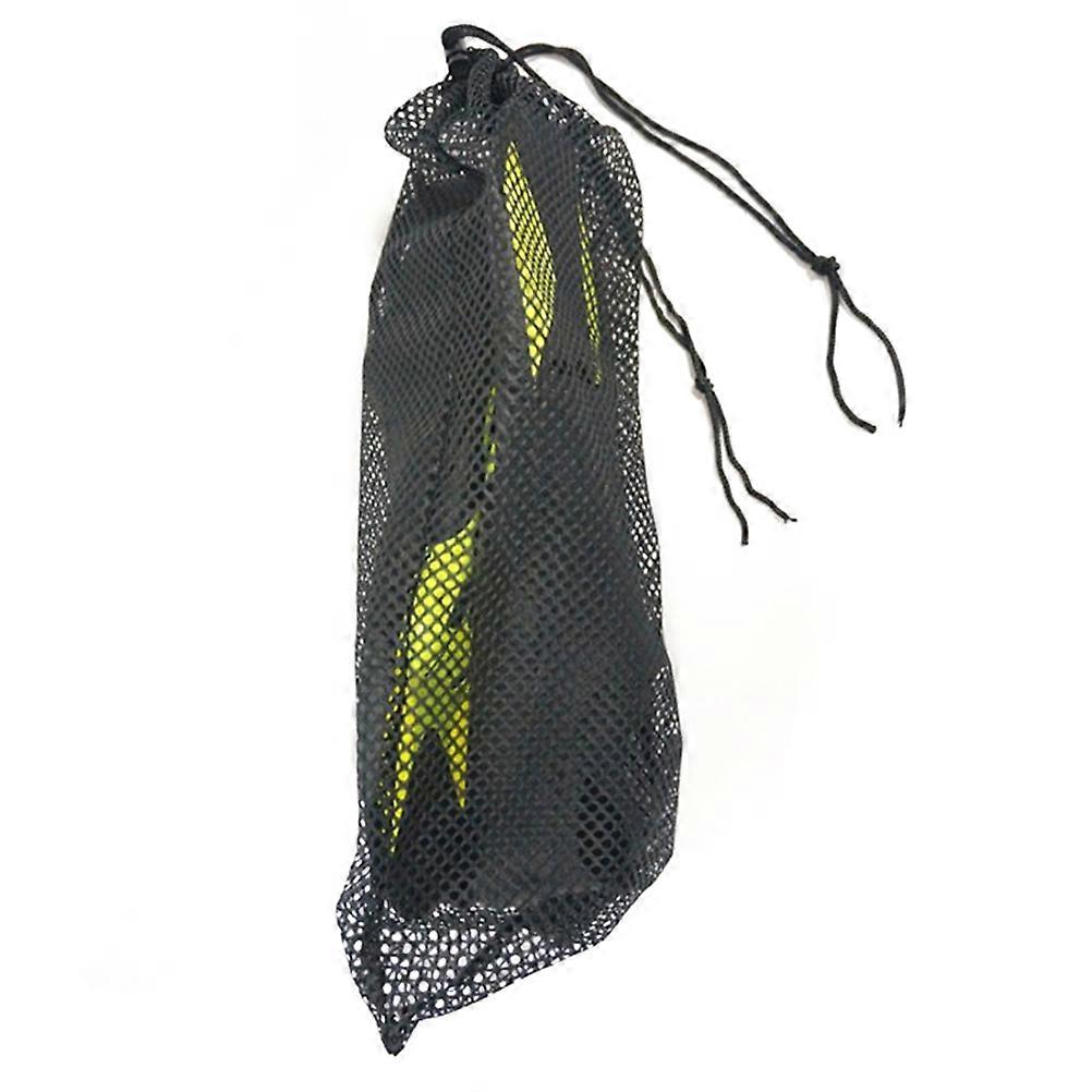 Black Mesh Tote Bag for Diving with High Loadbearing Strength and Breathable Design 20kg Capacity