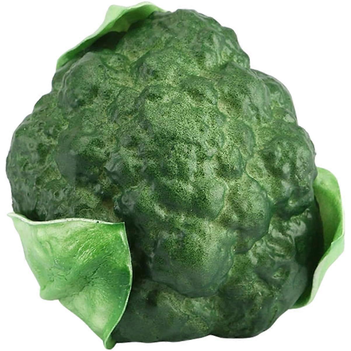 Artificial Broccoli Decoration Realistic Vegetable Model for Restaurant Displays