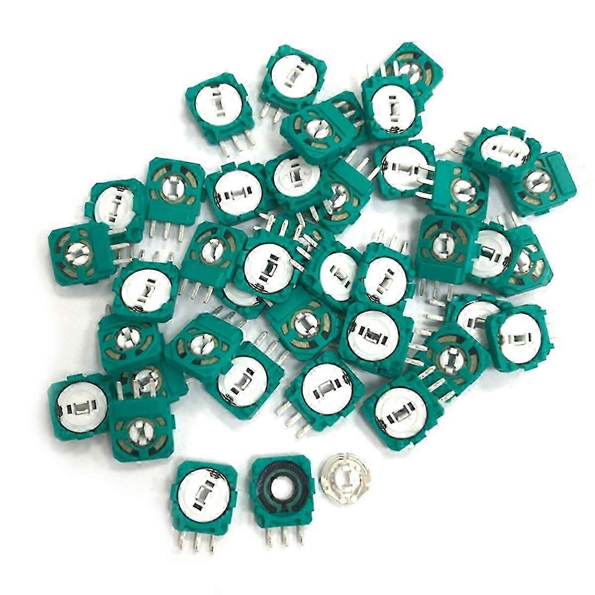 100Pcs for PS5/PS4 Game Controller 3D Analog Stick Button Sensor Light Part Micro-Type Mini Switch A