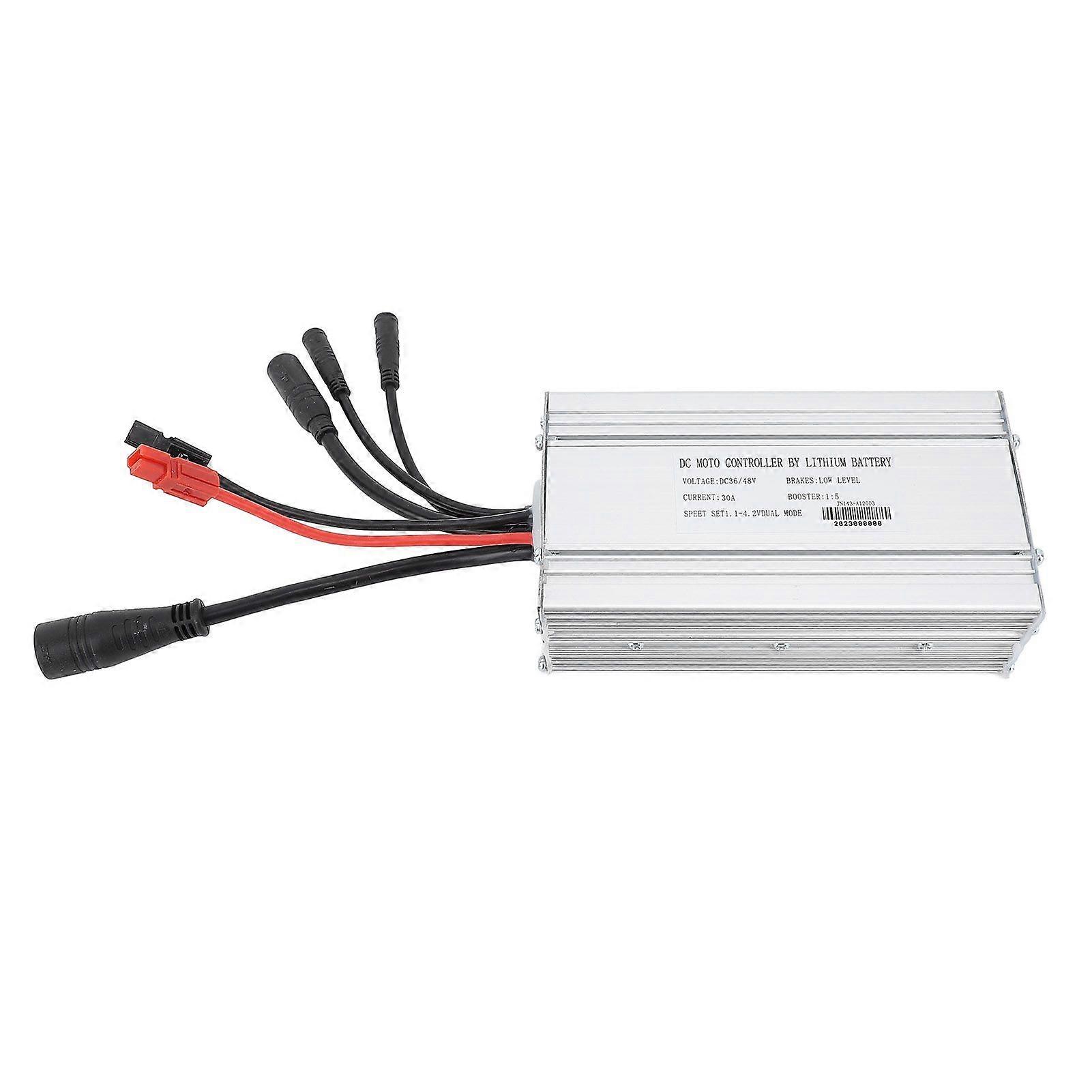 30A Brushless Motor Controller for 1000W Power Waterproof Square Wave Controller Electric Bike Modification Accessory