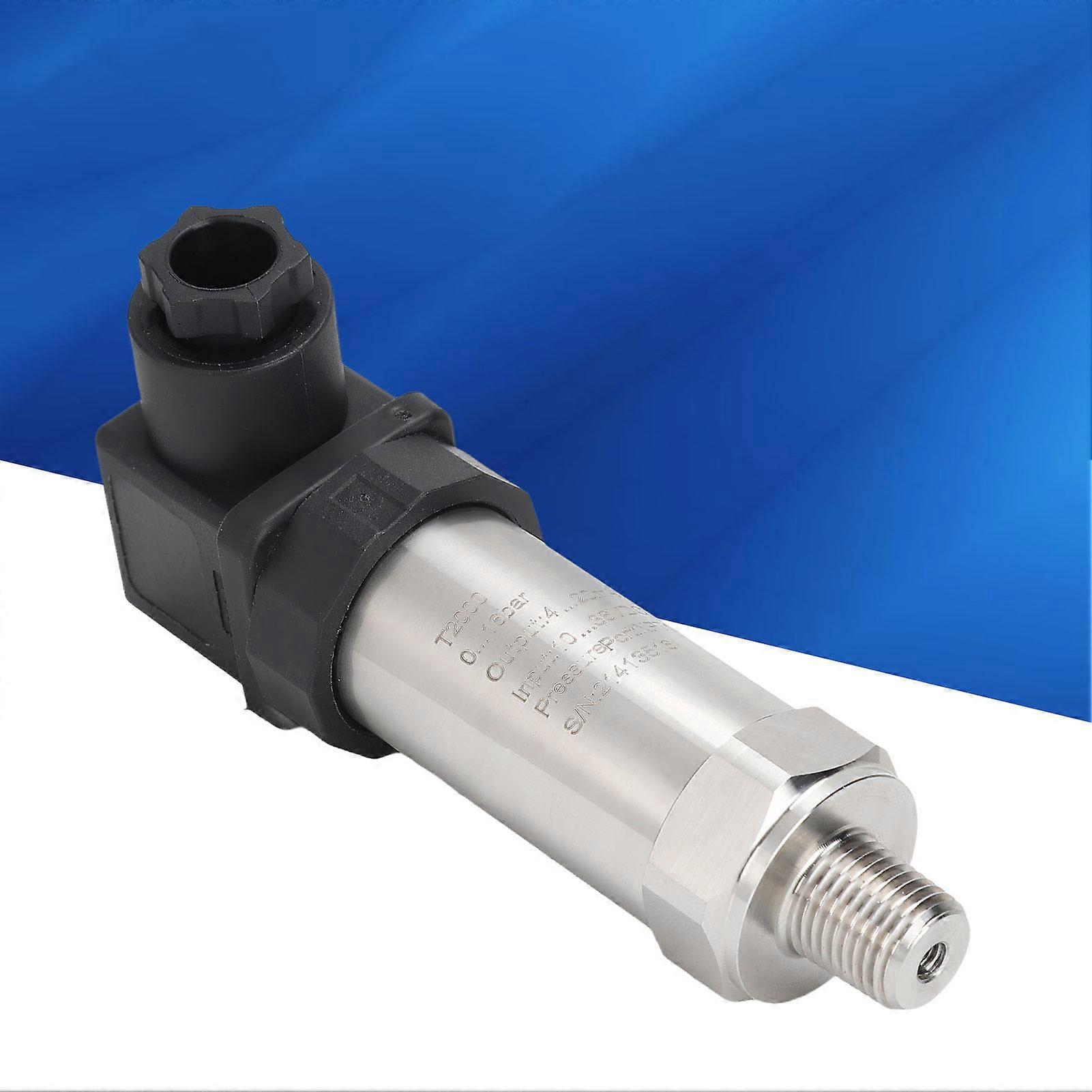 Pressure Transmitter Transducer Sensor 4‑20MA Output NPT1/4 for Air Water DC 10‑36VLarge HIRSCHMANN 