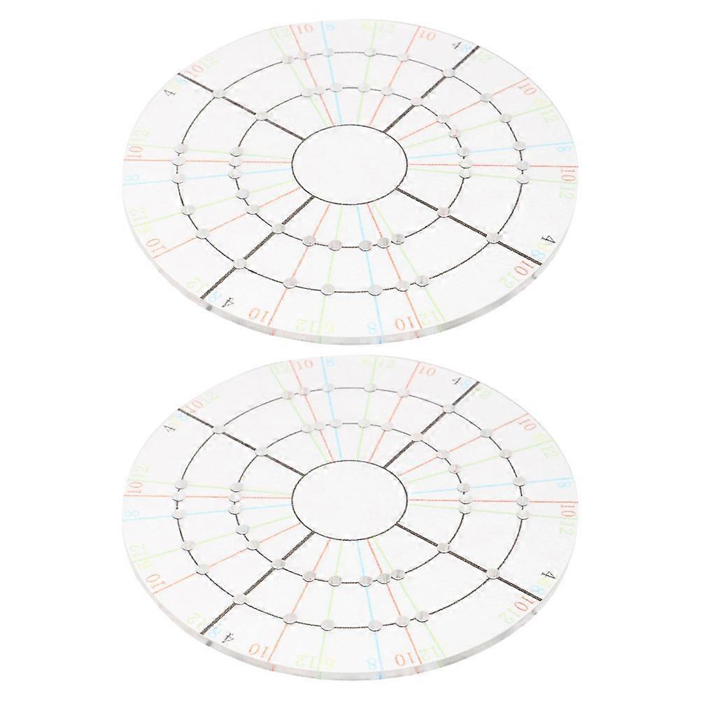 Here's a refined and professional product description for the **2pcs Pottery Circle Divider Ceramic Modeling Tool**:
 
### **2pcs Pottery Circle