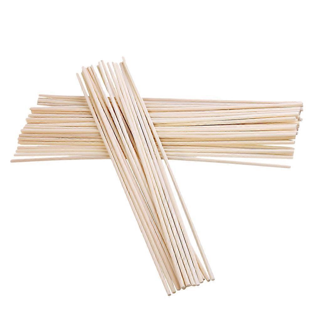 Aroma Diffuser Reed Sticks for Essential Oil Perfume Diffusion Natural Fabric Ivory 50 Pieces
