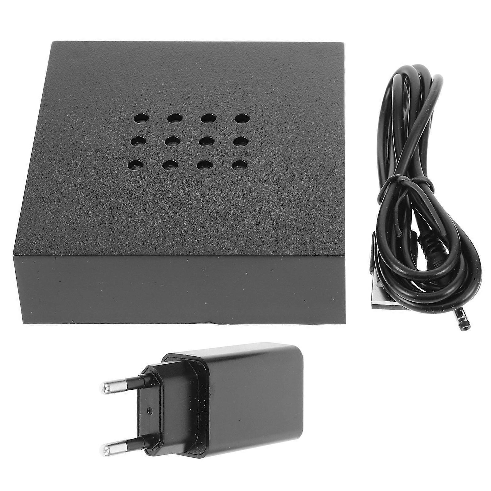 Colored Lights Display Base LED Display Stand Square Shape Crystal Product Compatible 1Pack