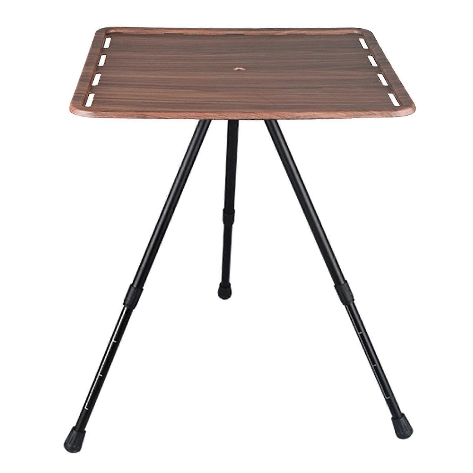 Folding Picnic Table Height Adjustable Foldable Camping Table for Outdoor Beach Picnic
