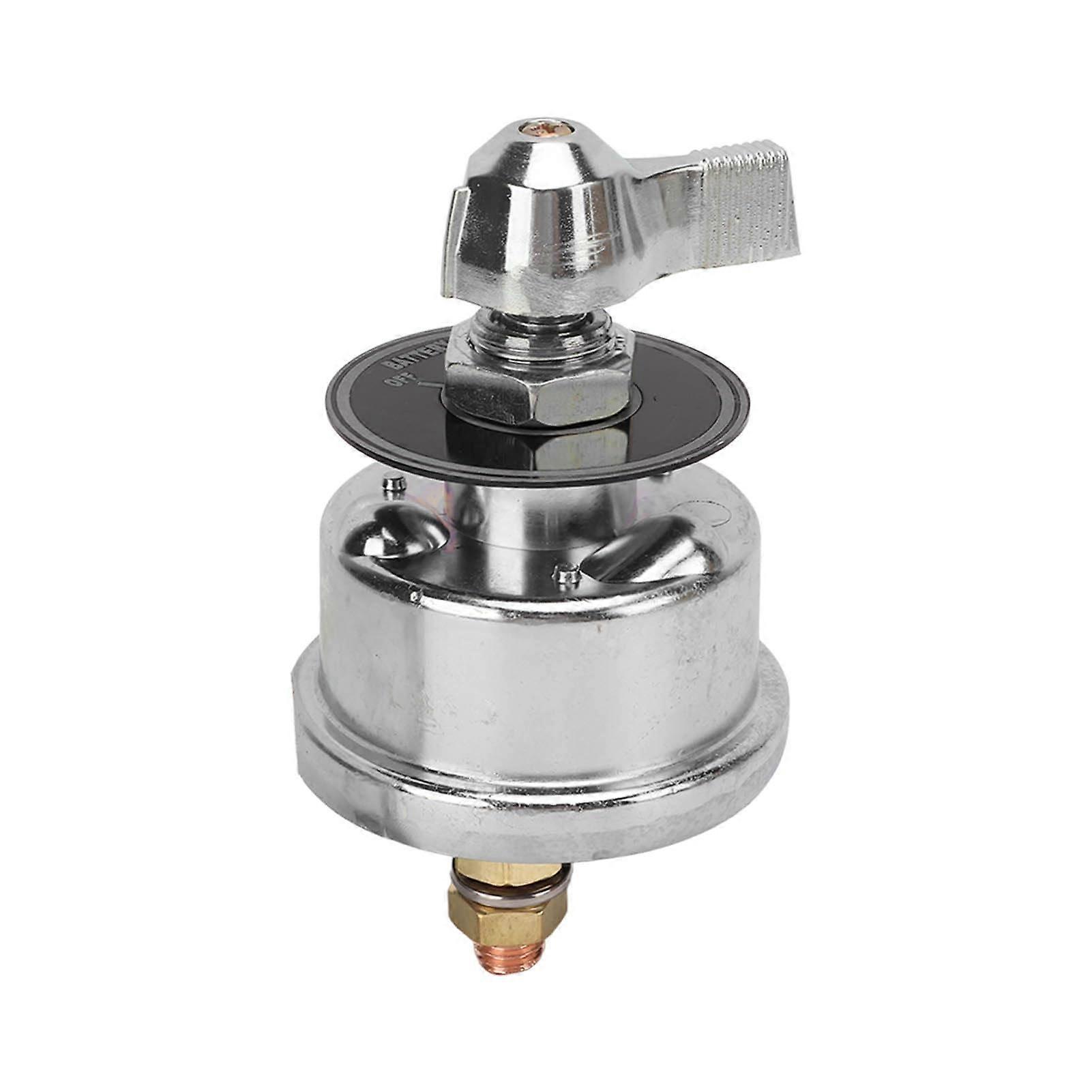 High Current Master Battery Isolator Switch 250A for RV, Yacht, Truck, Engineering Vehicle - 1000A Instantaneous Rating