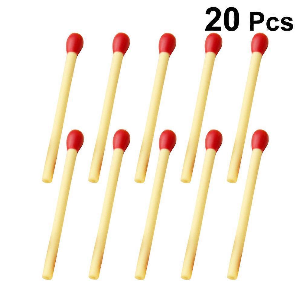 Długopisy kulkowe Matchstick do pisania, 20 sztuk, kreatywne długopisy dla dzieci