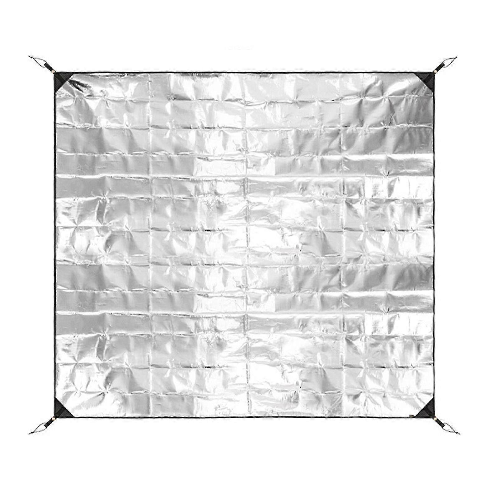 Double Side Waterproofs Foil Mat Sleep Tent Pad Camping Mat Aluminum Foil Foams Sleep Pad for Outdoor Camping 180x200