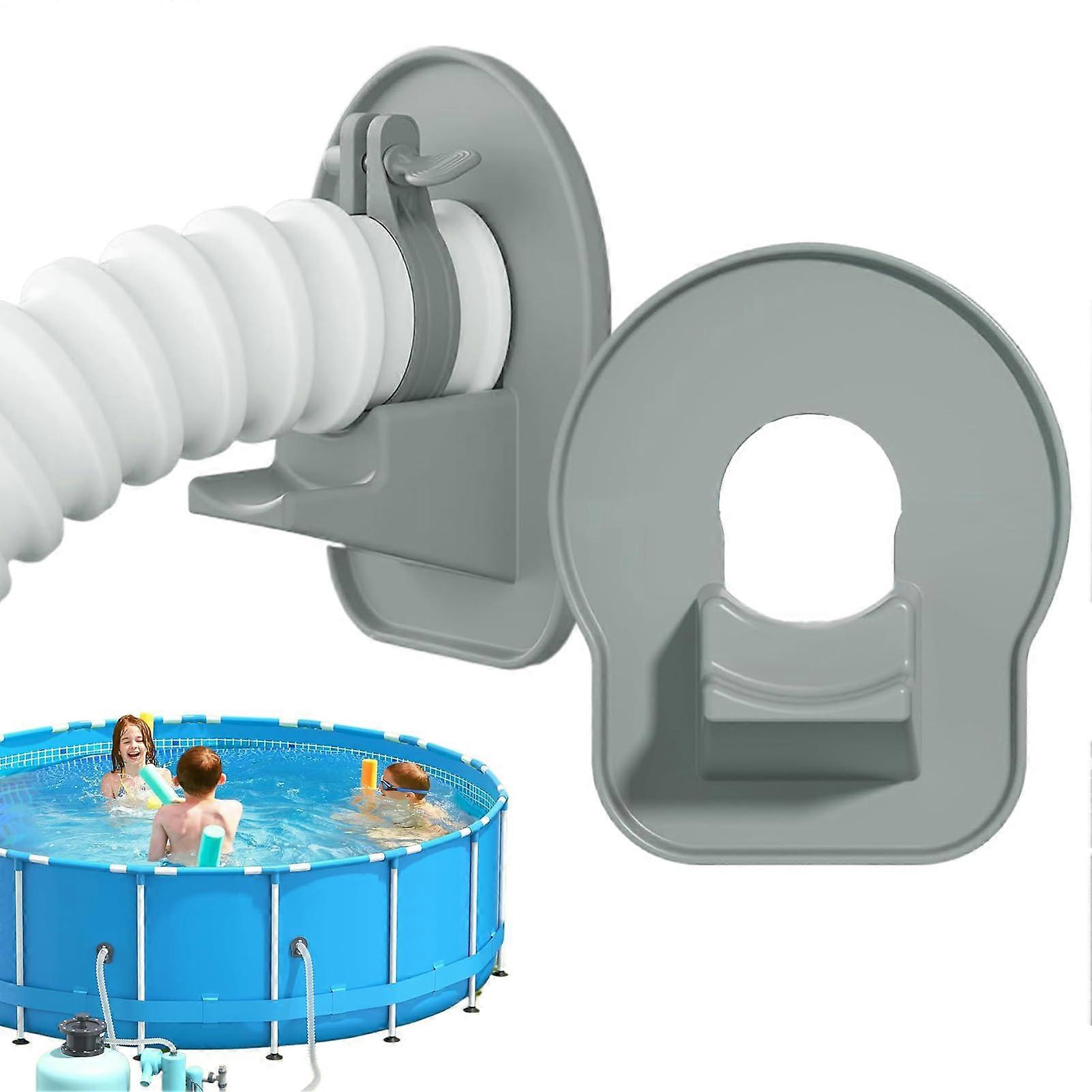 Battery holder for pool – Hose holder – 2 x hose holders, aboveground replacement parts