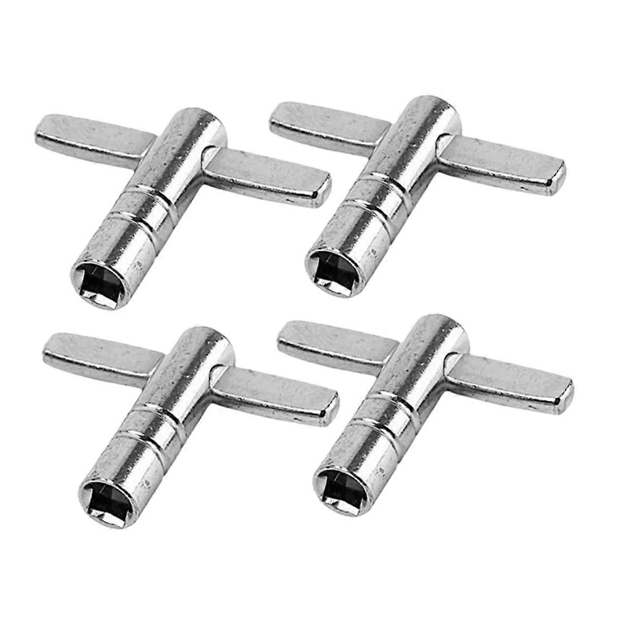 4piece drum key set, professional tuning wrench for drummers, suitable for musical instruments and percussion accessories.