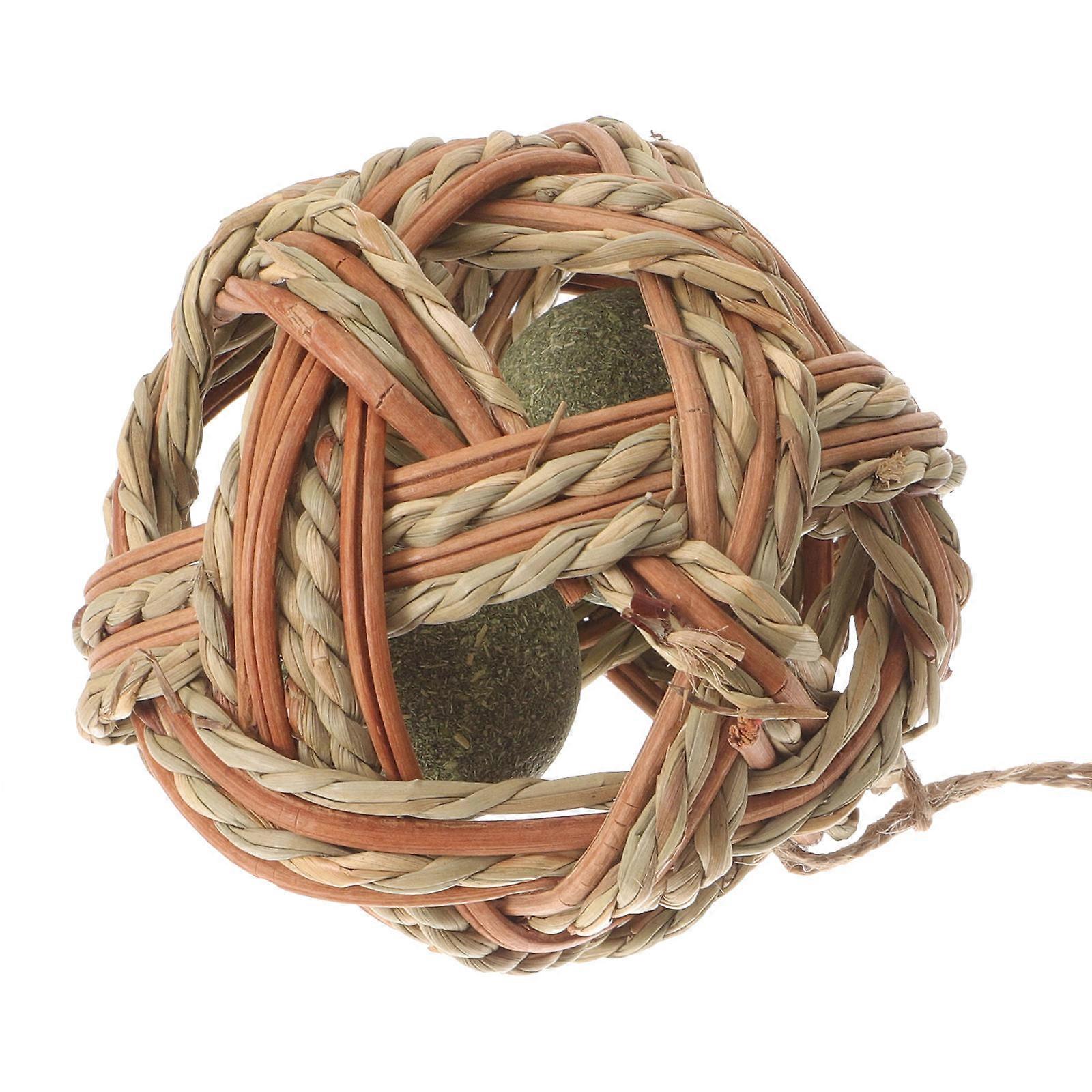 Catnip Molar Ball, Chew Toy for Mental and Physical Stimulation, Perfect Pet Companion