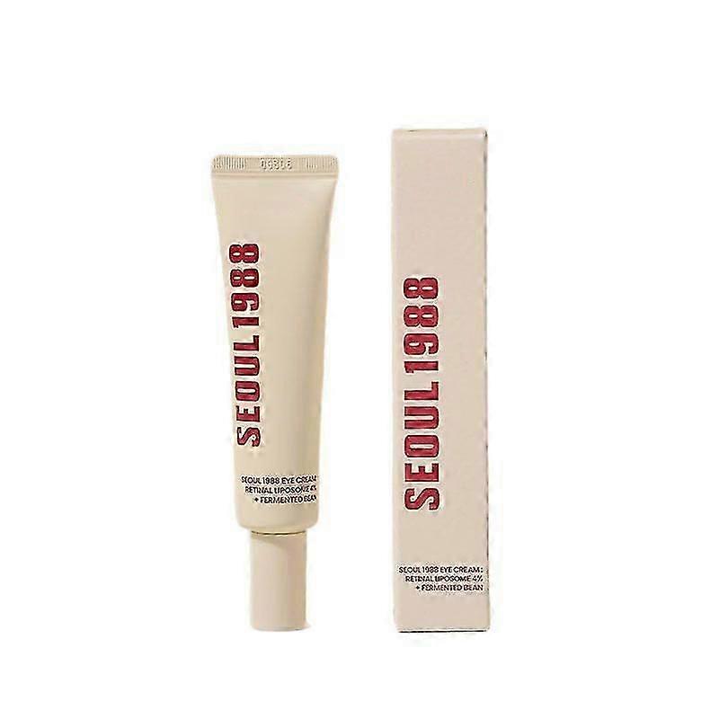 كريم العين المضاد للشيخوخة مع جسيم شحمي للشبكية بنسبة 4٪ وفول مخمر ، كريم العين المضاد للتجاعيد ضد التجاعيد والهالات السوداء ، يضيء ترطيب لون البشرة