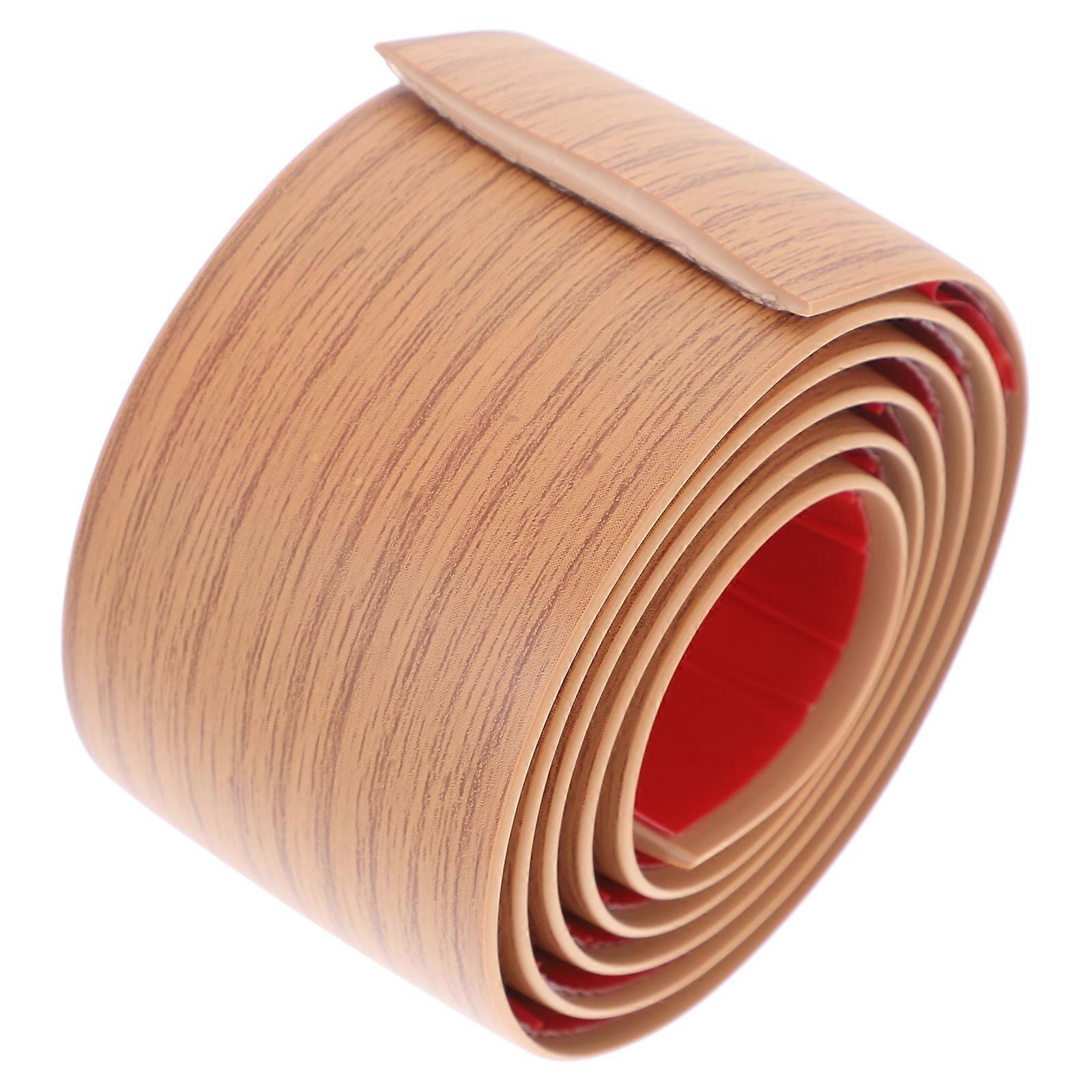 Khaki PVC Floor Trimming Strips for Easy Installation in Transition Areas 1 Piece Decorative Trim