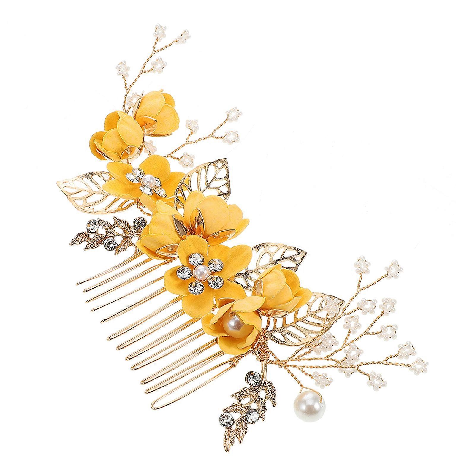 Here's a polished and engaging product description for your **Elegant Multi Color Flower Hair Comb Set**:
๐ธ **Elegant Multi Color Flower Hair