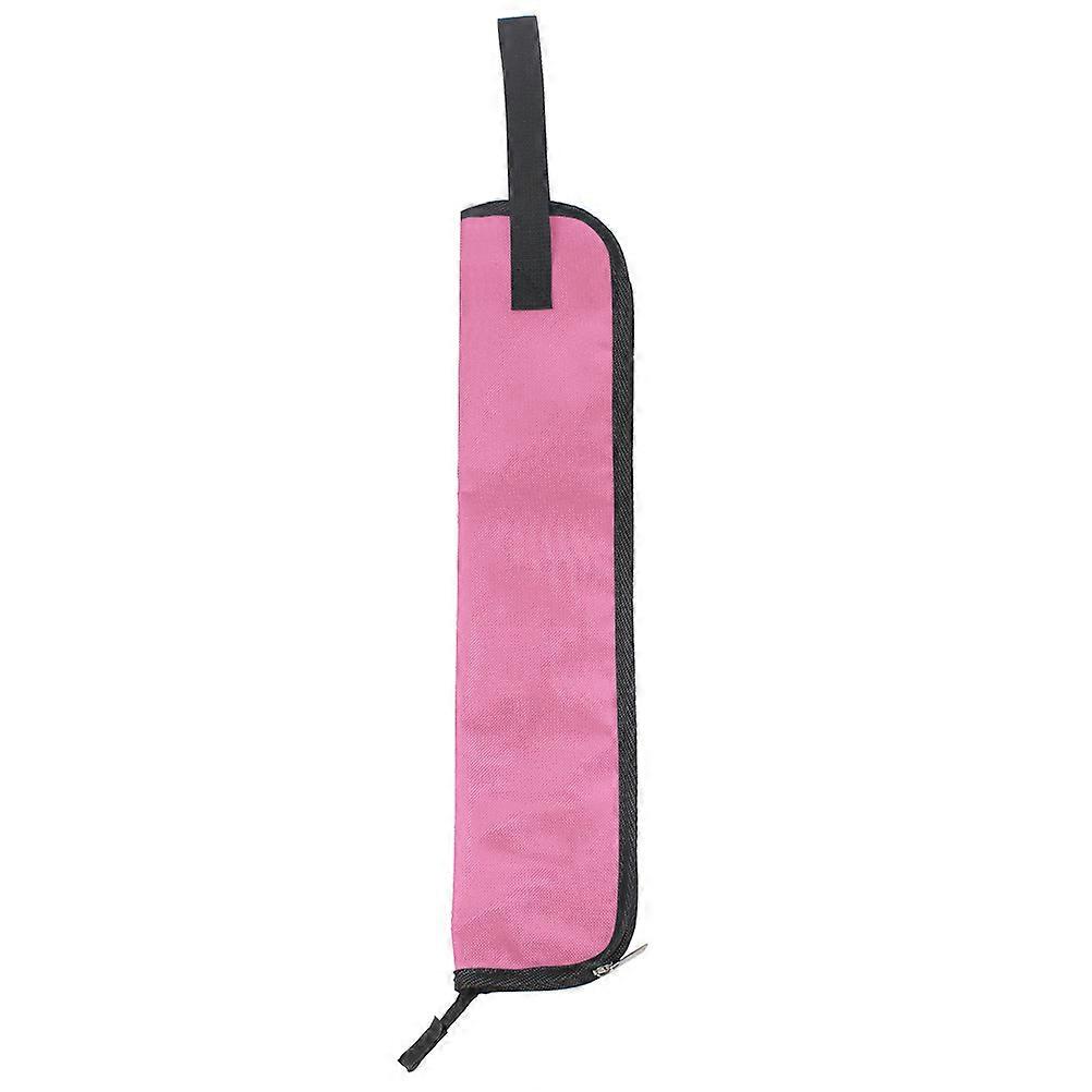 Water Resistant Portable Drumstick Bag in Oxford Cloth – Durable Two Compartment Holder for Sticks and Brushes, Drum Accessory for Drummers