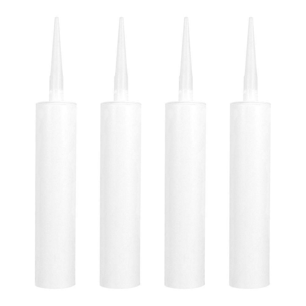 4pcs Caulk Tubes Empty Sealant Caulking Tubes Reusable Caulking Tubes Refillable Caulk Tubes