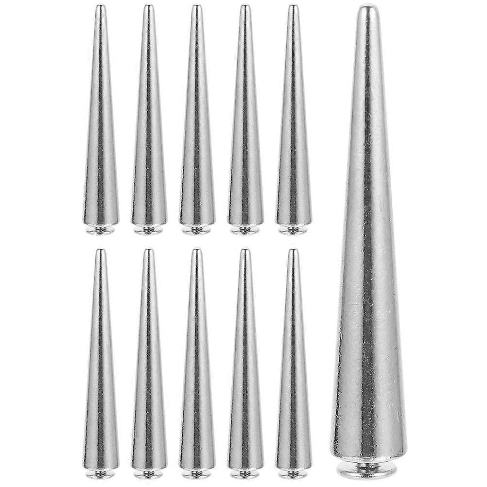 Punk Rivets Studs Metal Studs for Clothing and Bags 10Pcs Decorative Rivets
