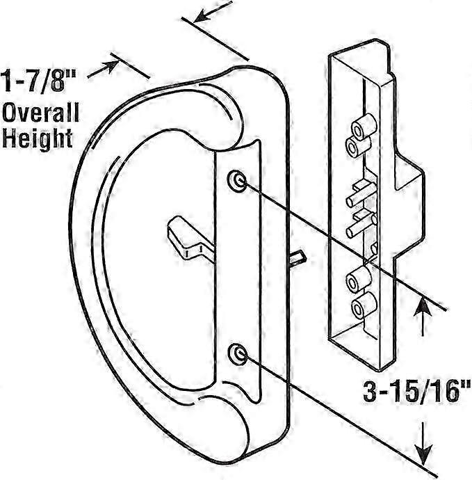 2025 Aluminum sliding window with sliding handle lock
