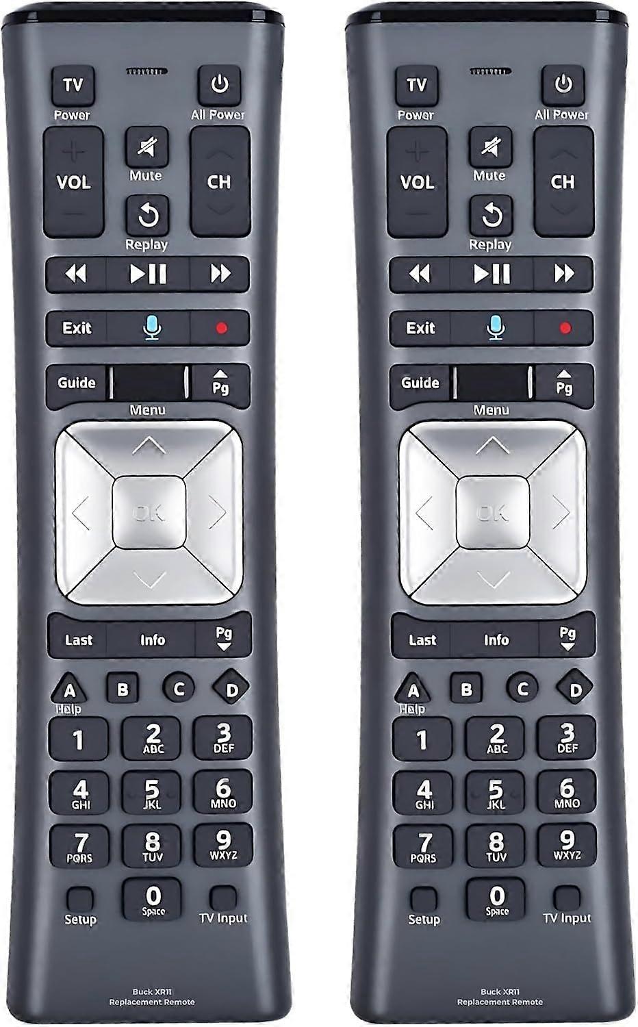 2 Pack XR11 Voice Remote Control Replacement for Xfinity/Comcast  Universal