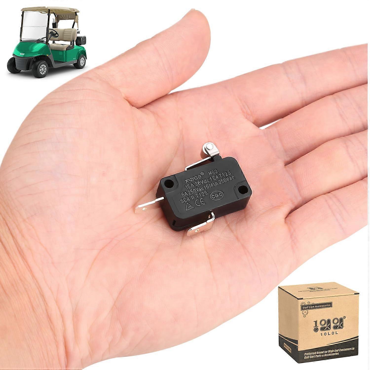 Golf Cart Accelerator Pedal Box Micro Switch for EZGO 1994.5 Up 4-Cycle TXT Medalist Marathon Models, Replace OEM# 25861G01